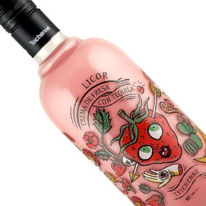 Teichenné-Licor Crema de "Fresa" Con Tequila