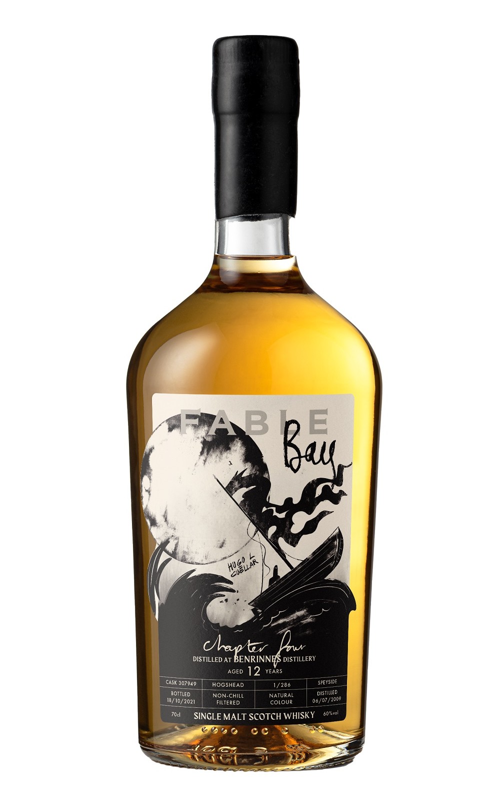 FABLE Chapter Four Bay Benrinnes 2009 Aged 12 Years 307949 Single Malt Scotch Whisky 闇影傳說 第四章 海灣 本利林 12年單桶單一麥芽蘇格蘭威士忌