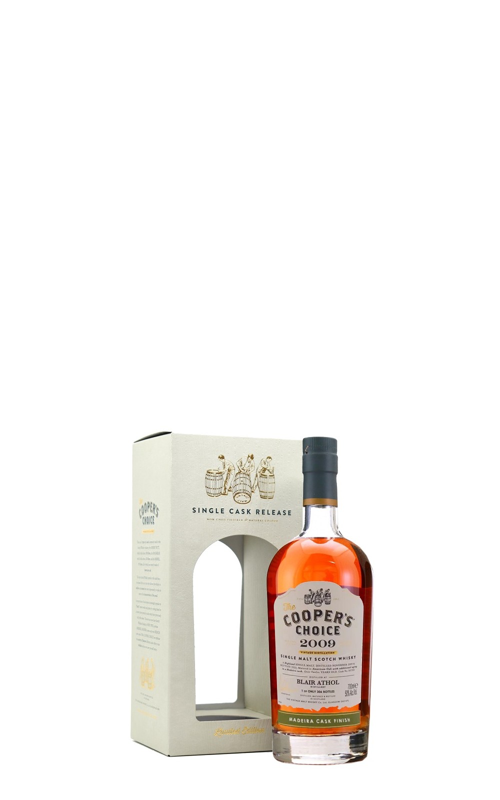 The Cooper s Choice Blair Athol 2009 12 Years 307301 Madeira Cask Finish Single Malt Scotch Whisky 酷選大師 布萊爾阿蘇 2009 12年 馬德拉桶 單一麥芽蘇格蘭威士忌