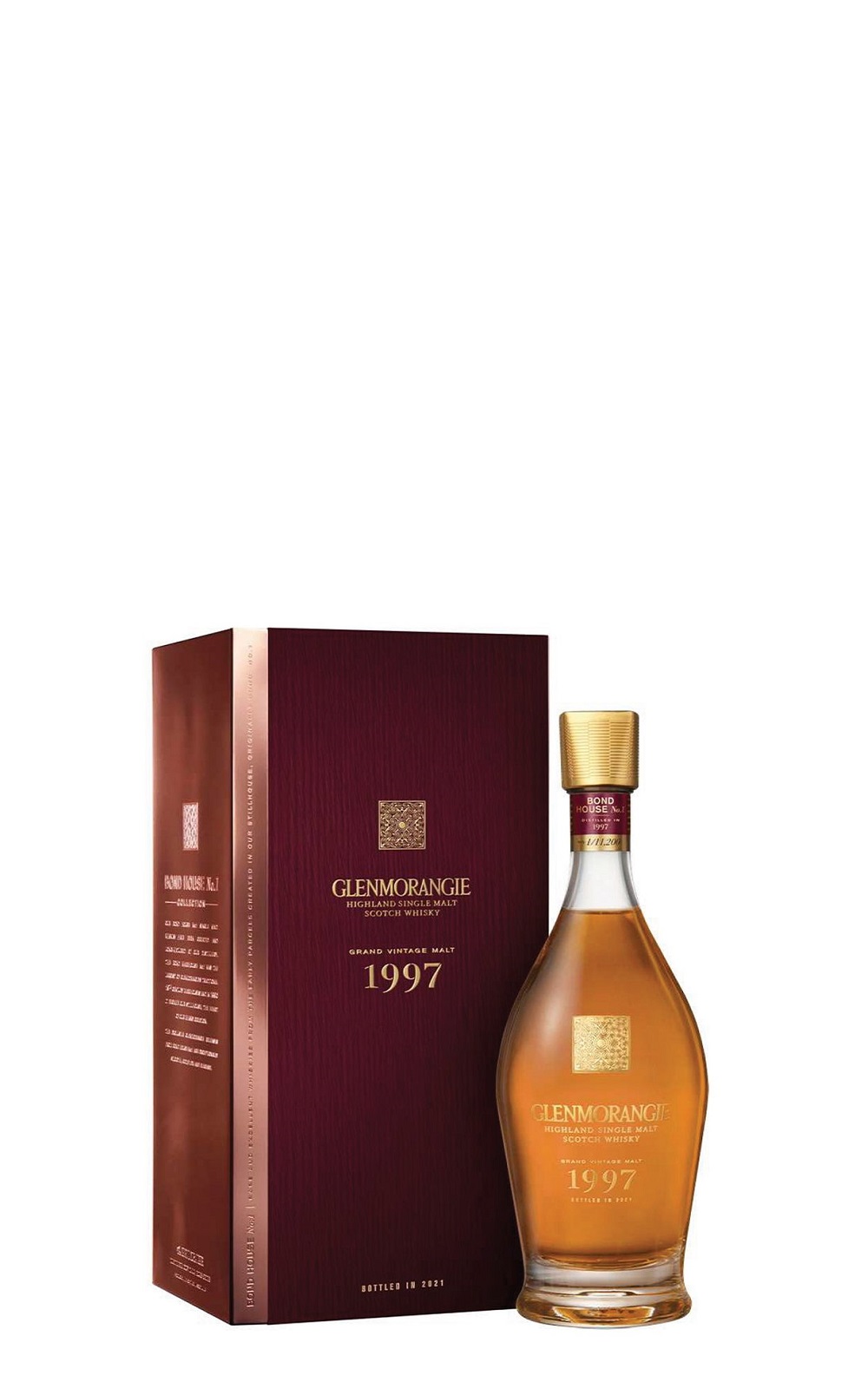 Glenmorangie Grand Vintage Malt 1997 Highland Single Malt Scotch Whisky 格蘭傑蒸餾廠 獨家復古系列1997 單一麥芽蘇格蘭威士忌
