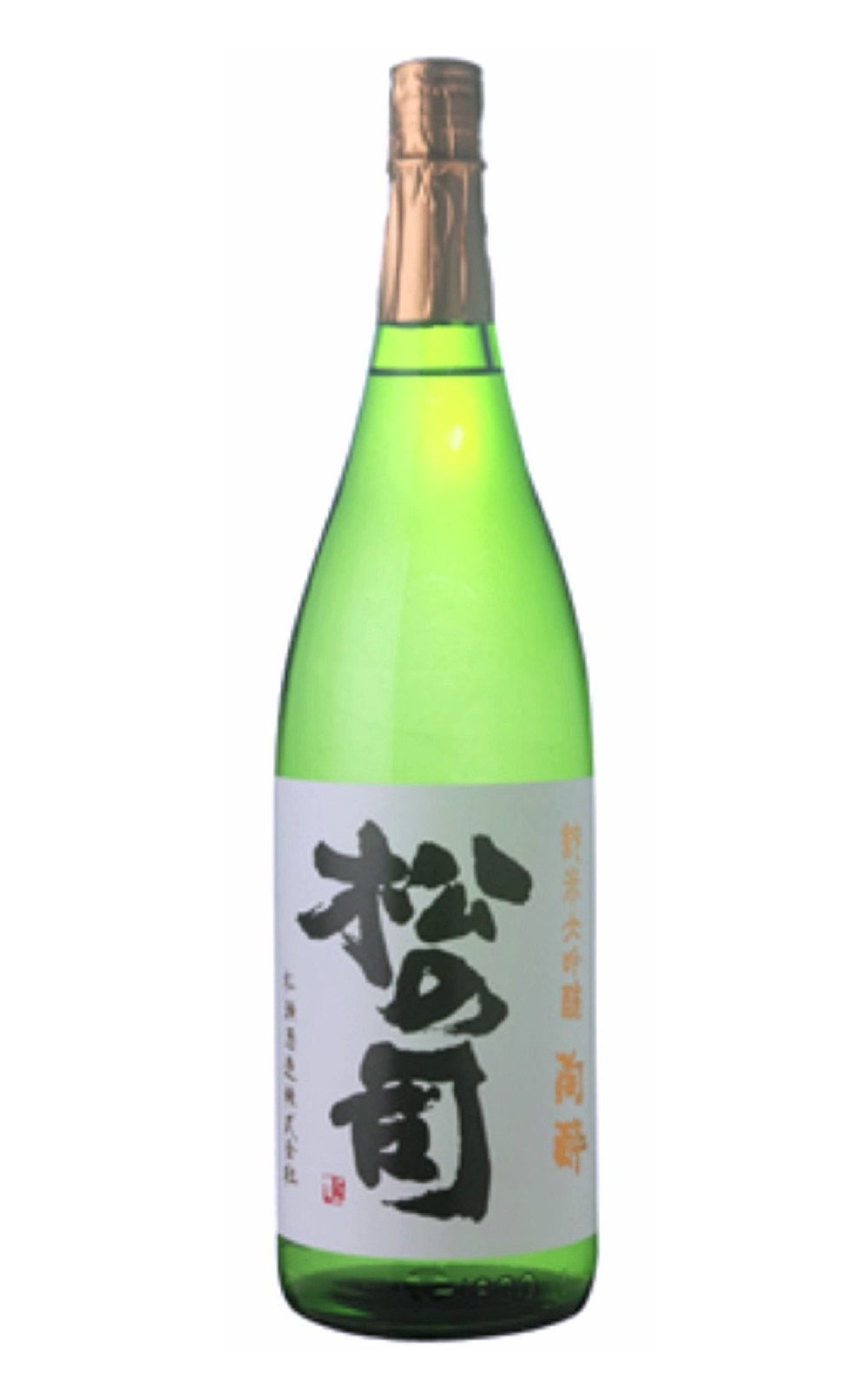 松瀬酒造株式会社 松の司 陶酔 純米大吟醸 松瀨酒造 松之司 陶醉 純米大吟釀