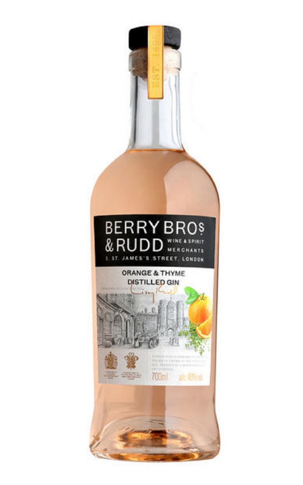 Berry Bros Rudd Orange Thyme Distilled Gin 貝瑞兄弟與洛德 香橙與百里香風味琴酒