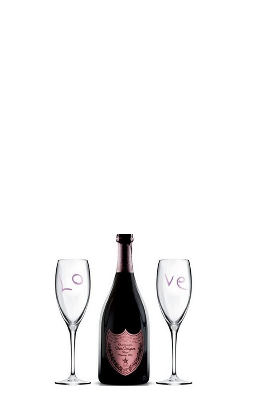 Dom Perignon Love Box by Zoe Cassavetes Limited Edition 1998 香檳王 Love 限量版 年份不甜粉紅香檳 禮盒