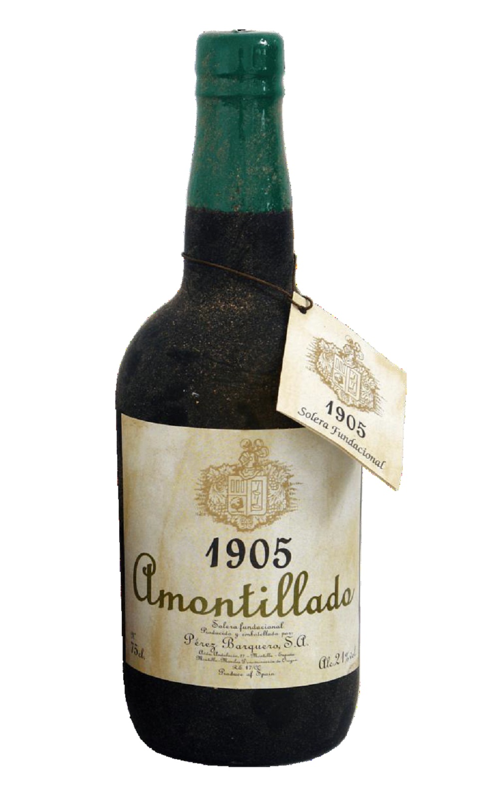 Bodegas Pérez Barquero 1905 Solera Fundacional Amontillado NV 赫雷斯 巴桂羅酒莊 1905始祖索雷拉 阿蒙蒂利亞多不甜加烈酒