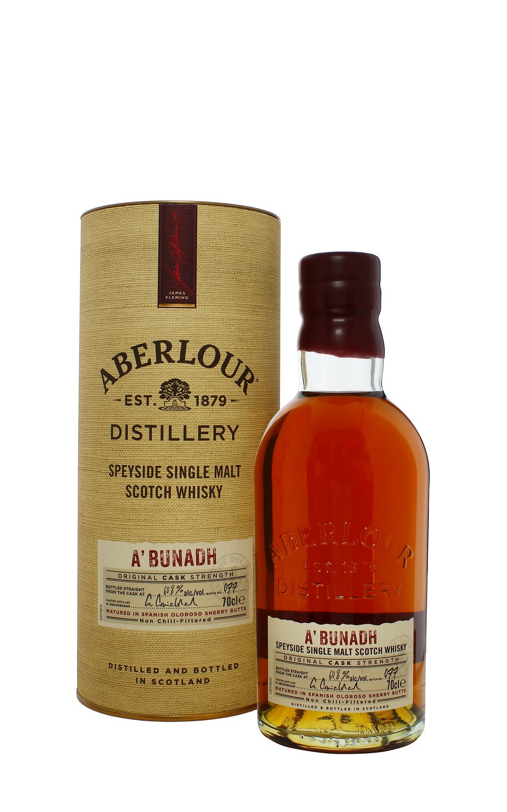 Aberlour A bunadh Batch 77 Oloroso Sherry Butt Speyside Single Malt Scotch Whisky 亞伯樂 A bunadh首選原桶 77 雪莉桶 單一麥芽蘇格蘭威士忌