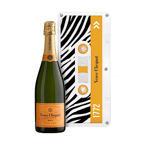 Maison Veuve Clicquot-"Yellow Label" Brut (Tape Collection Gift Box - Zebra Retro)