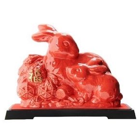 Nagahama Distillery-"Special Bottle Year of Rabbit" Sherry Cask World Malt Whisky（紅瓷瓶）