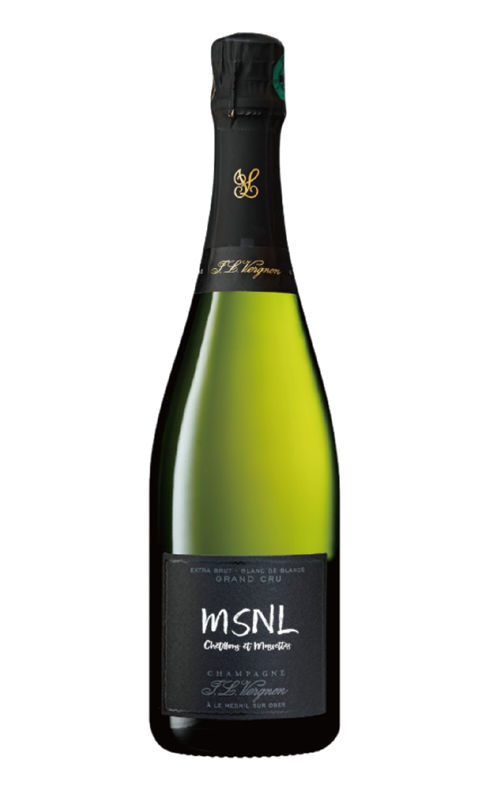 Champagne J L Vergnon MSNL Chetillons et Mussettes Grand Cru Blanc de Blancs Extra Brut 2010 J L 維儂香檳 MSNL 單一園 白中白特級園不甜年份香檳
