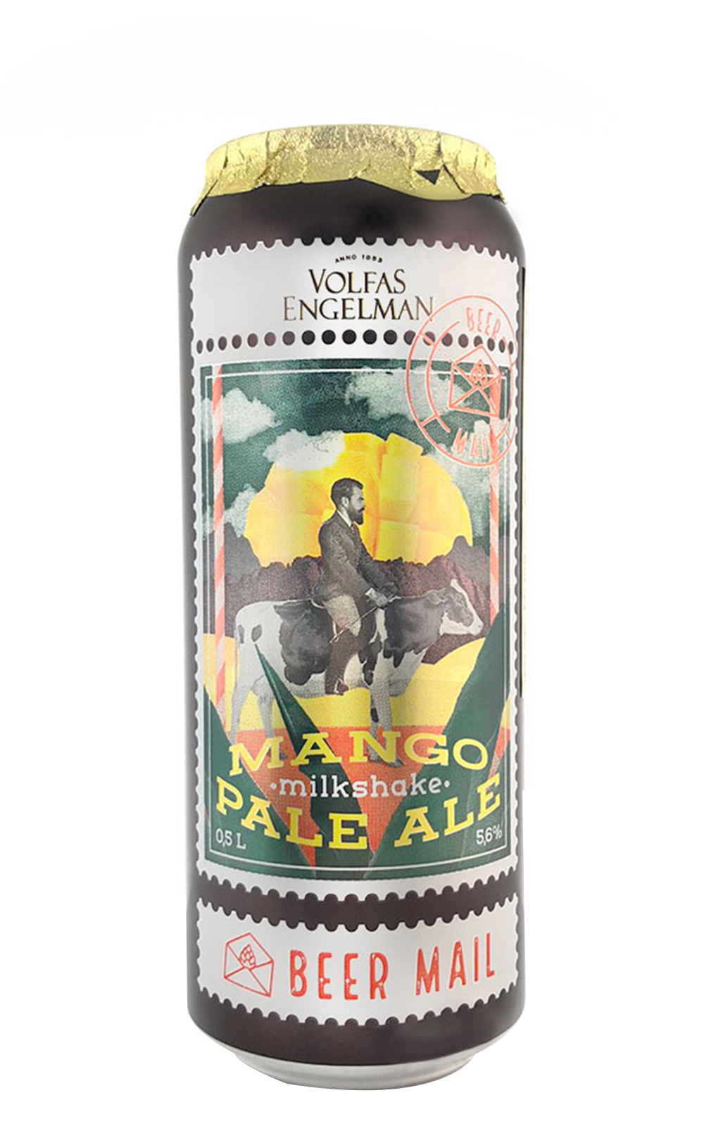 Volfas Engelman Beer Mail Milkshake Mango Pale Ale 沃福斯啤酒廠 啤媚兒系列 芒果風味淺色愛爾