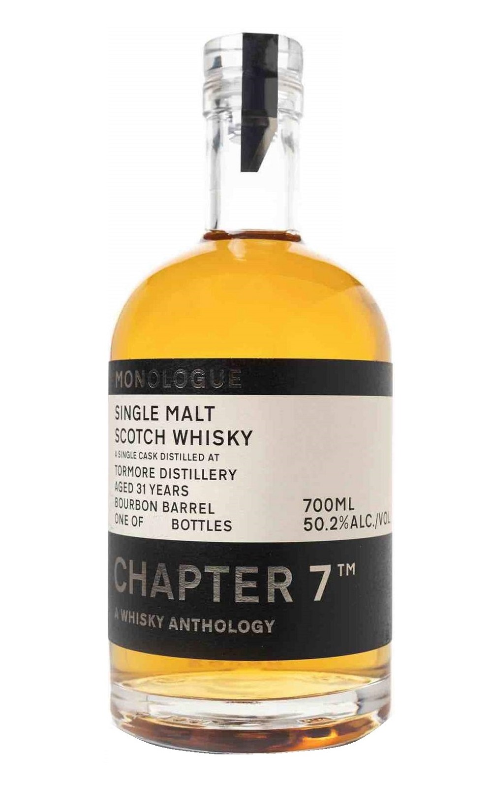 Chapter 7 Tormore1990 Aged 31 Years Single Malt Scotch Whisky 第七樂章威士忌 托摩爾1990 31年單一麥芽蘇格蘭威士忌