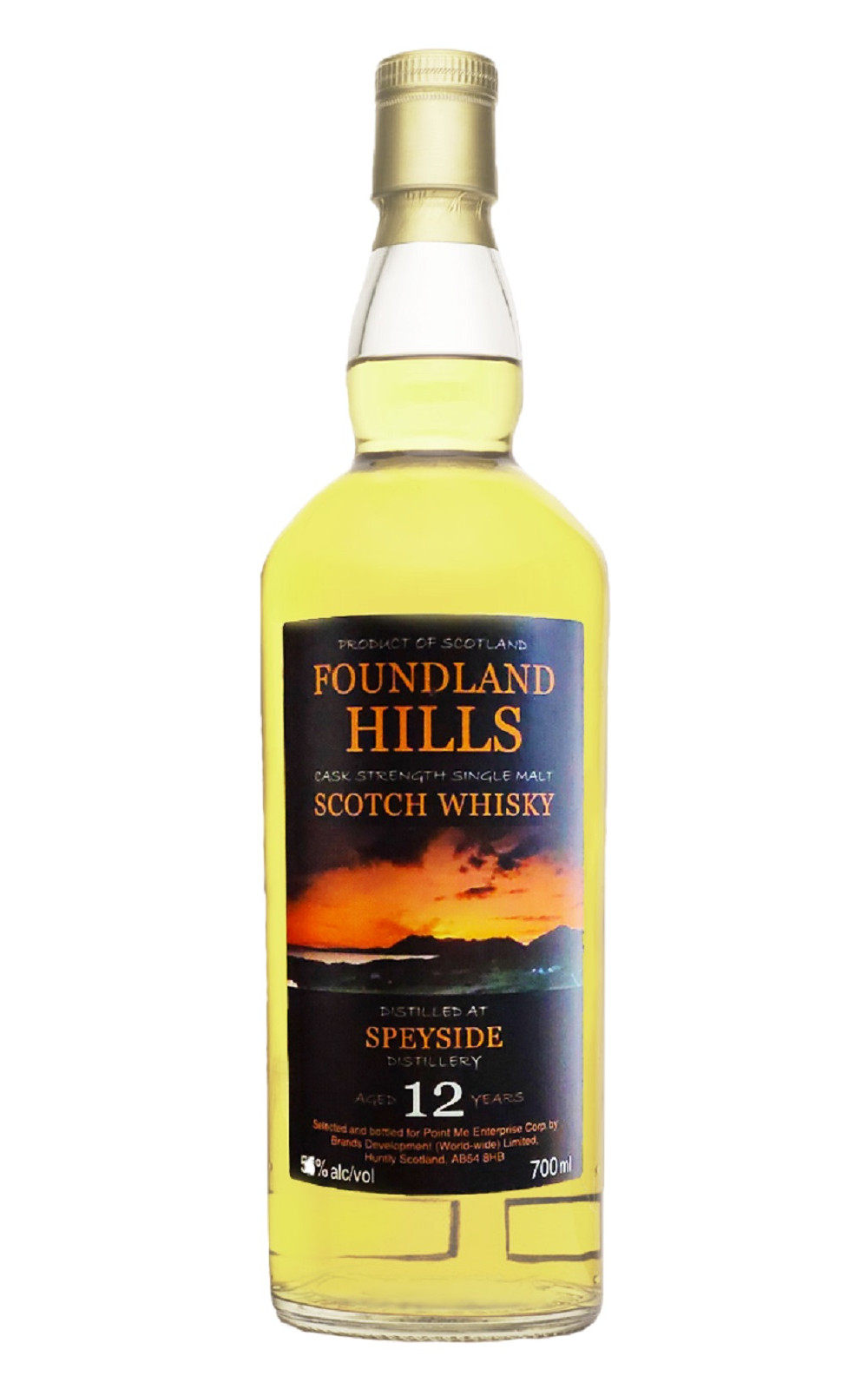 Duncan Taylor Scotch Whisky Foundland Hills Aged 12 Years Oak Strength Single Malt Scotch Whisky 鄧肯 泰勒威士忌 應許山丘 12年單一麥芽蘇格蘭威士忌原酒