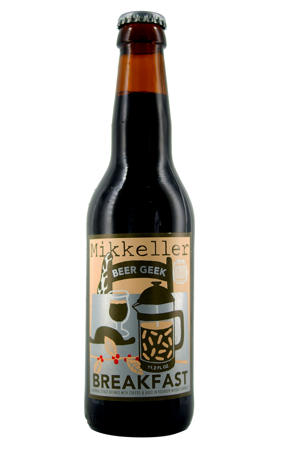 Mikkeller Mikkeller BeerGeek Breakfast BA Bourbon 米凱樂 啤酒狂早餐 波本桶陳