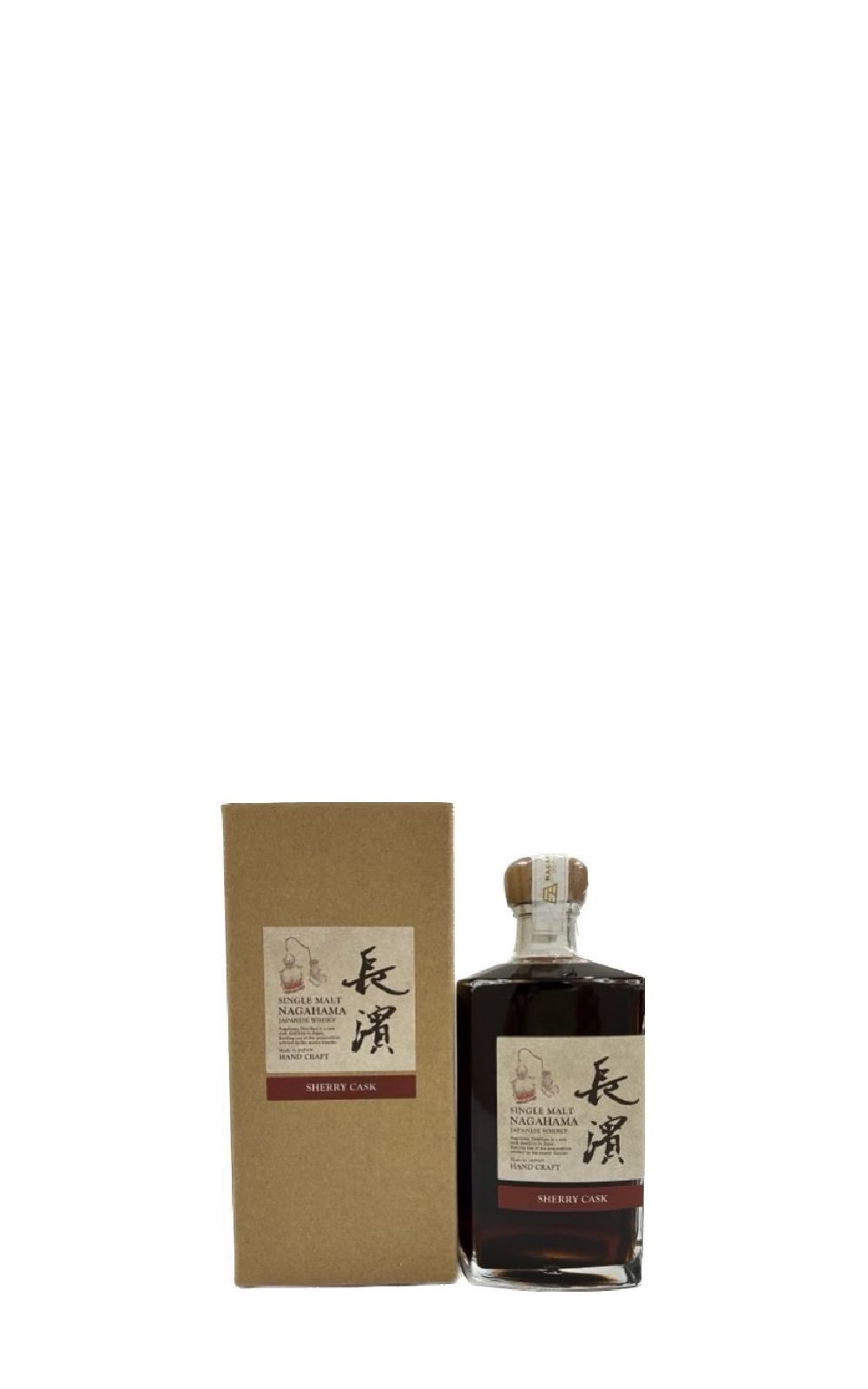 Nagahama Distillery Sherry Cask 0543 Single Malt Japanese Whisky 長濱蒸餾所 雪莉四分之一桶 桶號 0543 單一麥芽日本威士忌原酒