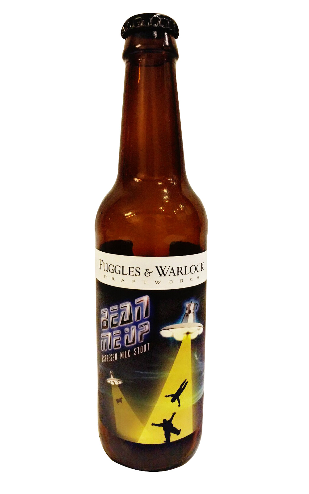 Fuggles Warlock Bean Me Up Espresso Milk Stout Bottle 法格瓦拉啤酒廠 咖啡撞擊 瓶裝