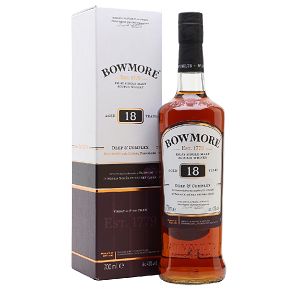 Bowmore-Aged 18 Years Deep & Complex Sherry Cask Single Malt Scotch Whisky