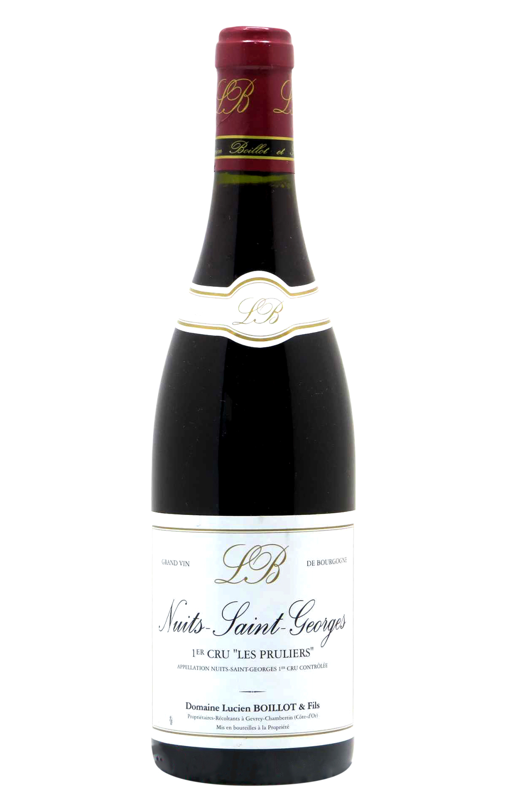 Domaine Lucien Boillot Fils Nuits Saint Georges 1er Cru Les Pruliers 2017 路西安 布由酒莊 夜聖喬治 普里耶 一級園紅酒