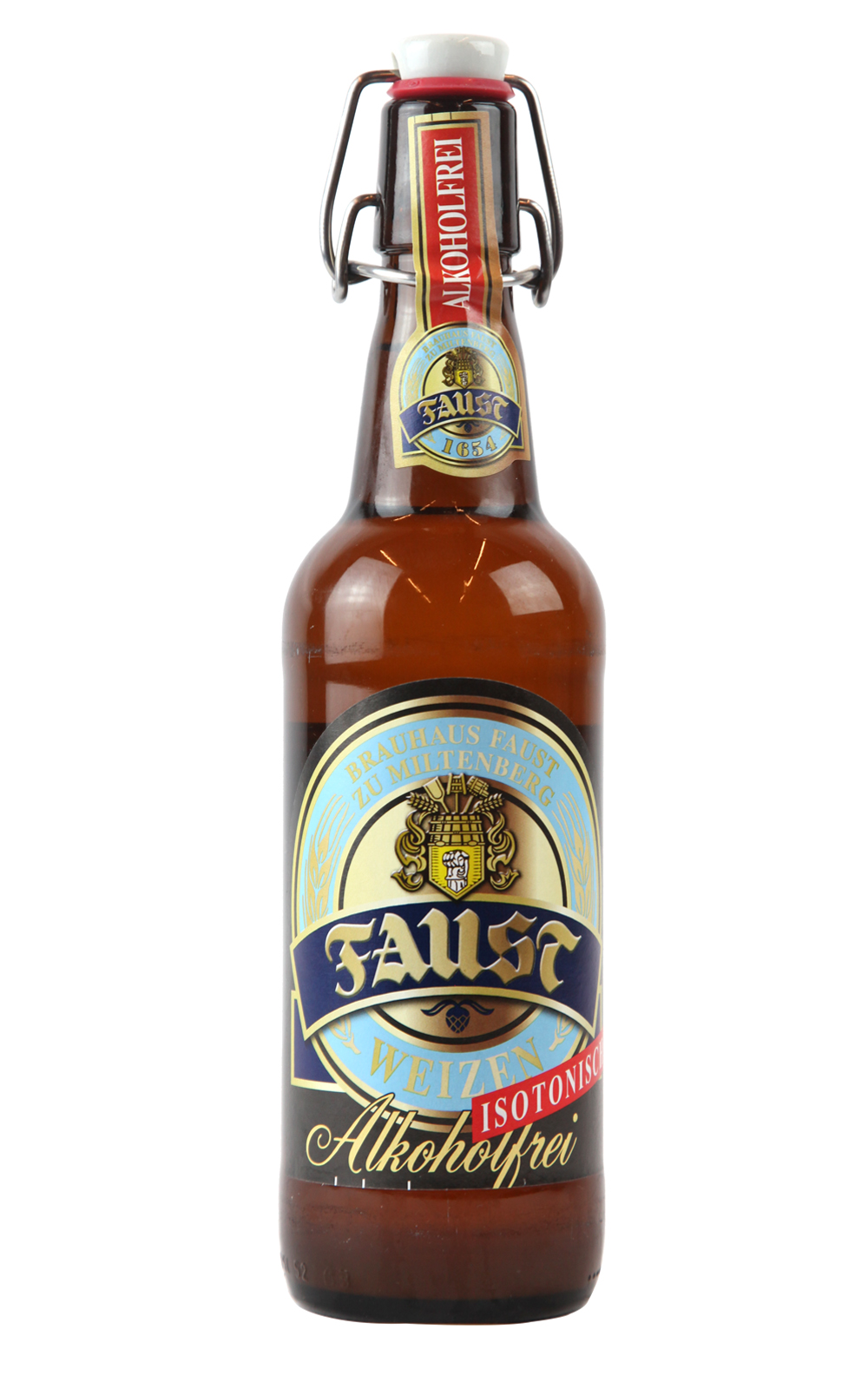 Brauhaus Faust Hefeweizen alcohol freebeer 浮士德啤酒廠 浮士德無酒精白小麥啤酒