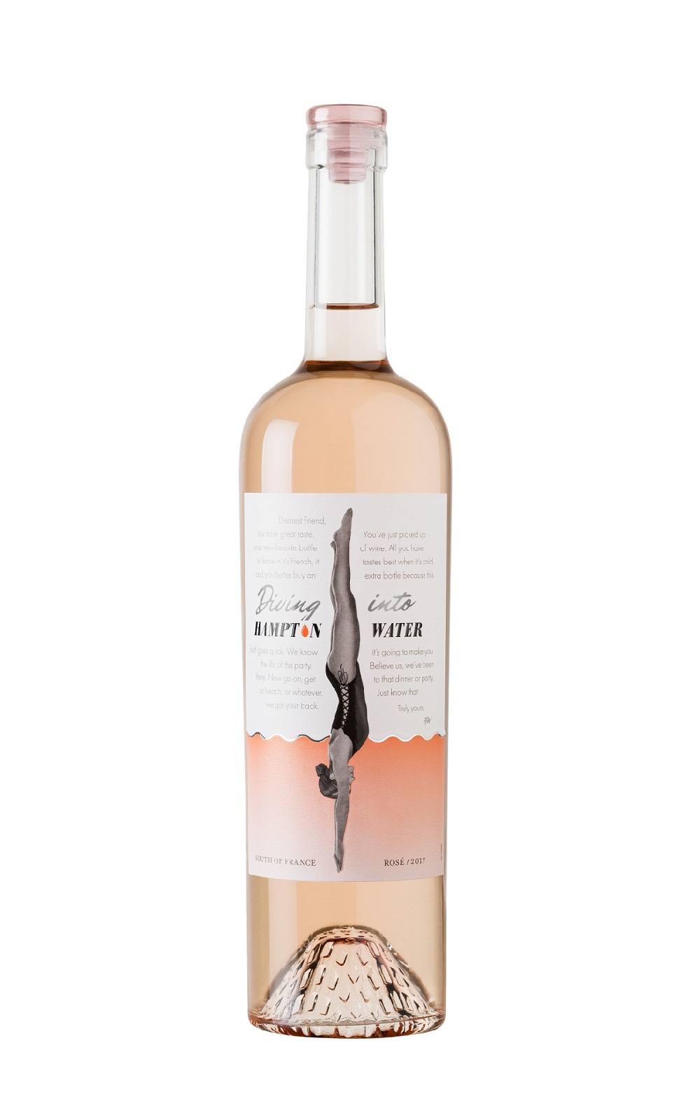 Gerard Bertrand Diving Into Hampton Water Rose 2017 傑哈貝桐酒莊 跳進漢普頓河 粉紅酒