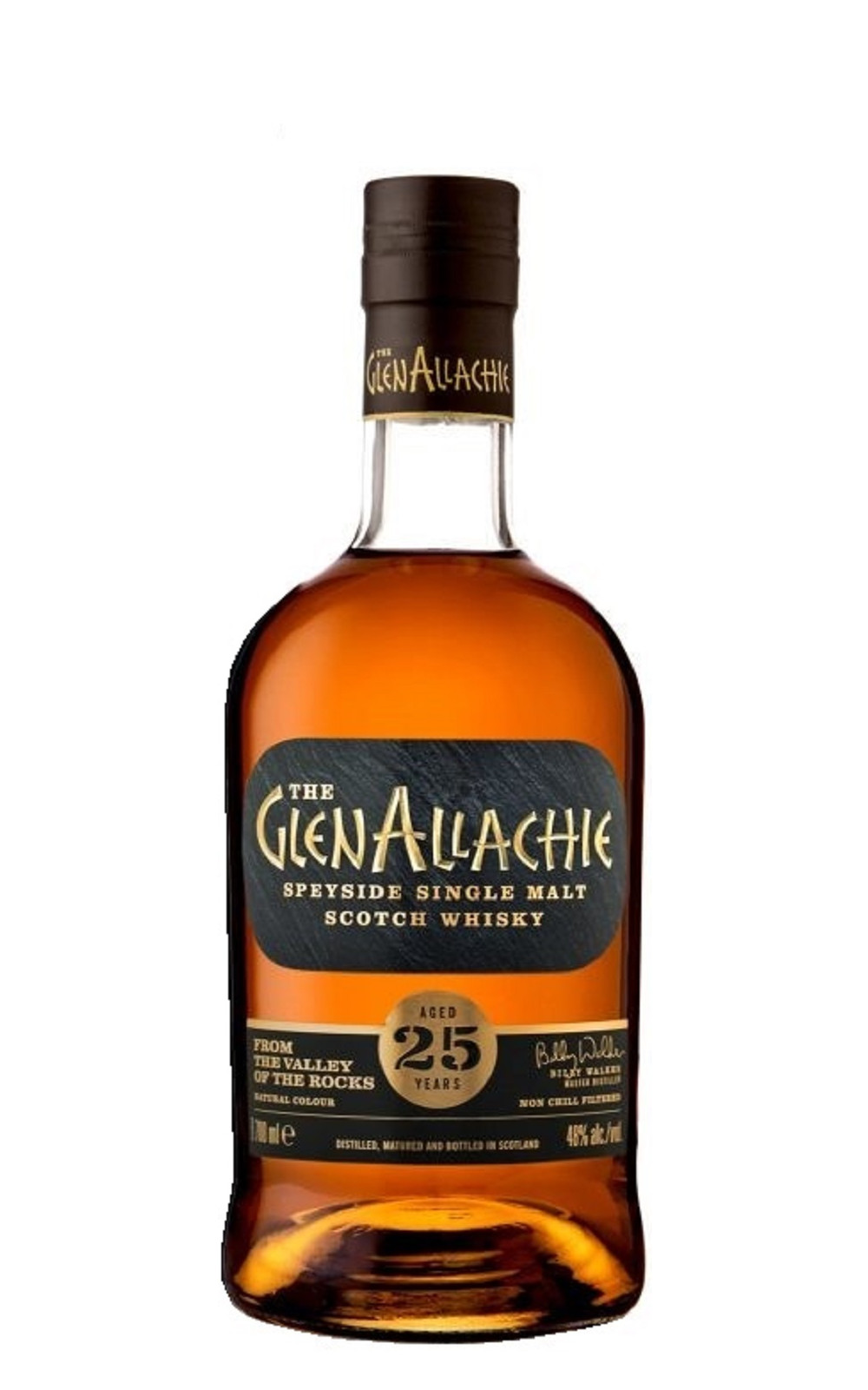 The GlenAllachie Distillery Aged 25 Years Speyside Single Malt Scotch Whisky 艾樂奇蒸餾廠 核心系列 25年單一麥芽蘇格蘭威士忌