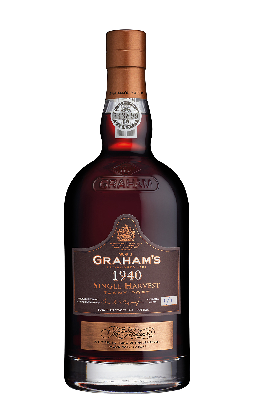 Graham s Port Single Harvest Tawny Port 1940 葛拉漢酒廠 單一木桶陳年 茶色波特