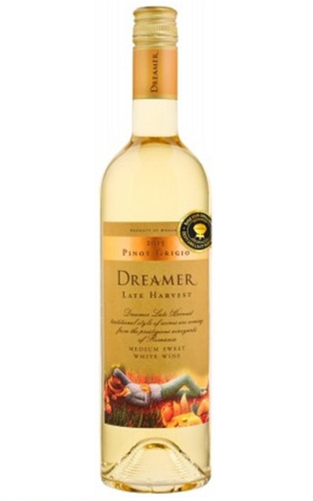 Halewood Romania Dreamer Late Harvest Pinot Grigio 2015 羅馬尼亞好樂塢酒莊 夢想家系列 晚摘灰皮諾半甜白酒
