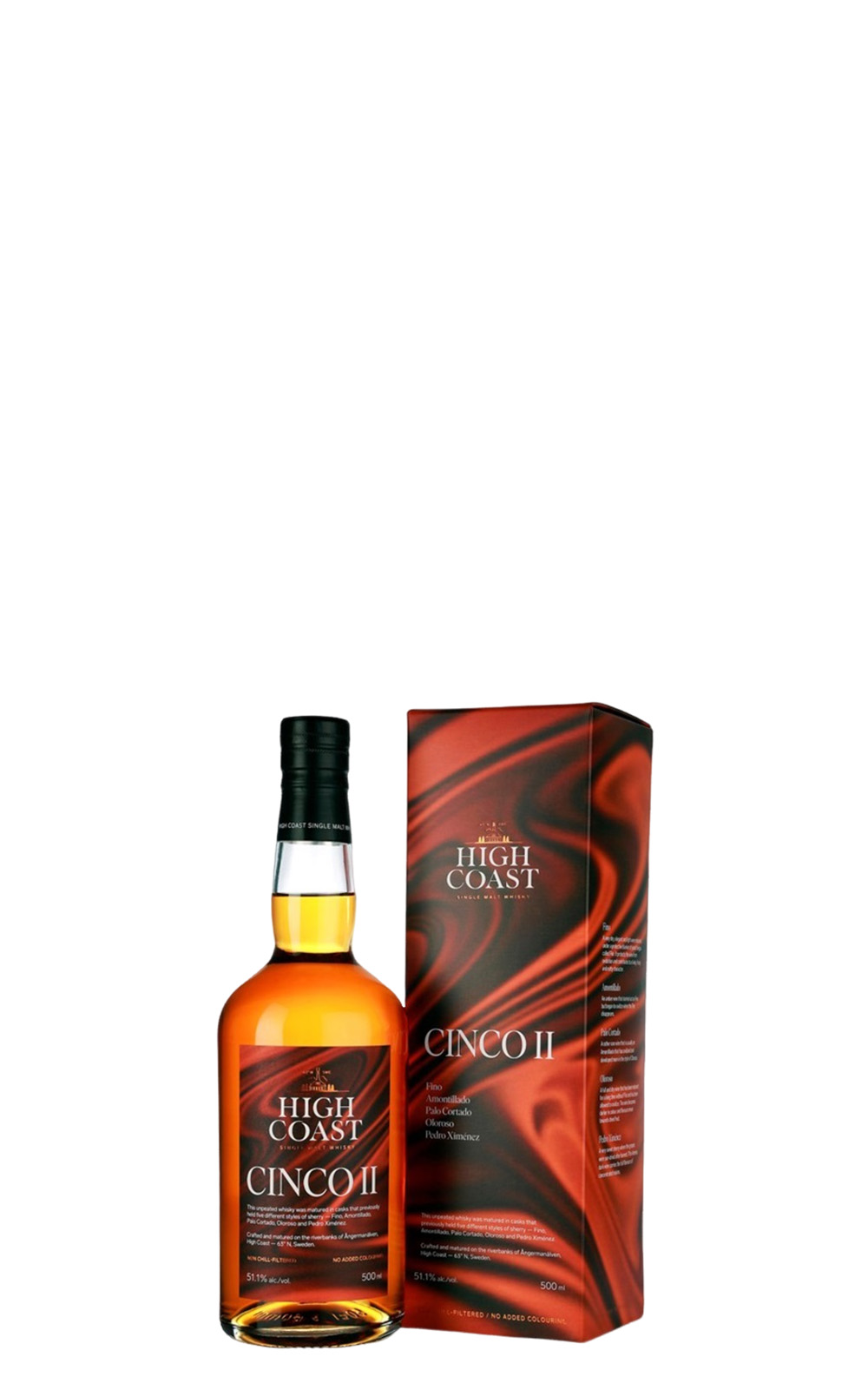 High Coast Distillery Cinco II Single Malt Whisky 瑞典高岸蒸餾廠 舞雪莉 貳 單一麥芽威士忌
