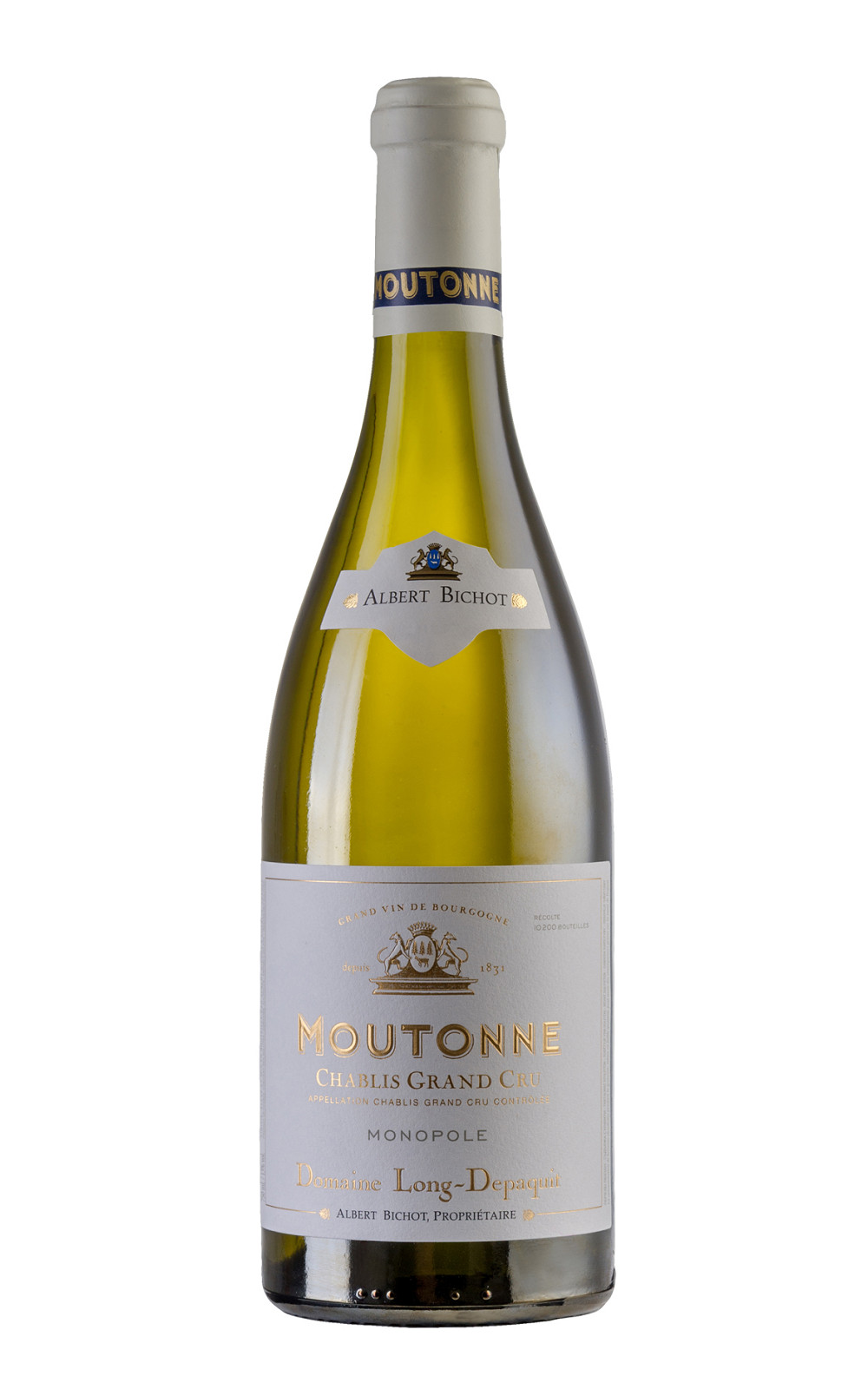 Domaine Long Depaquit Chablis Moutonne Grand Cru Monopole 2016 隆得帕克酒莊 夏布利 木桐 獨占特級園白酒