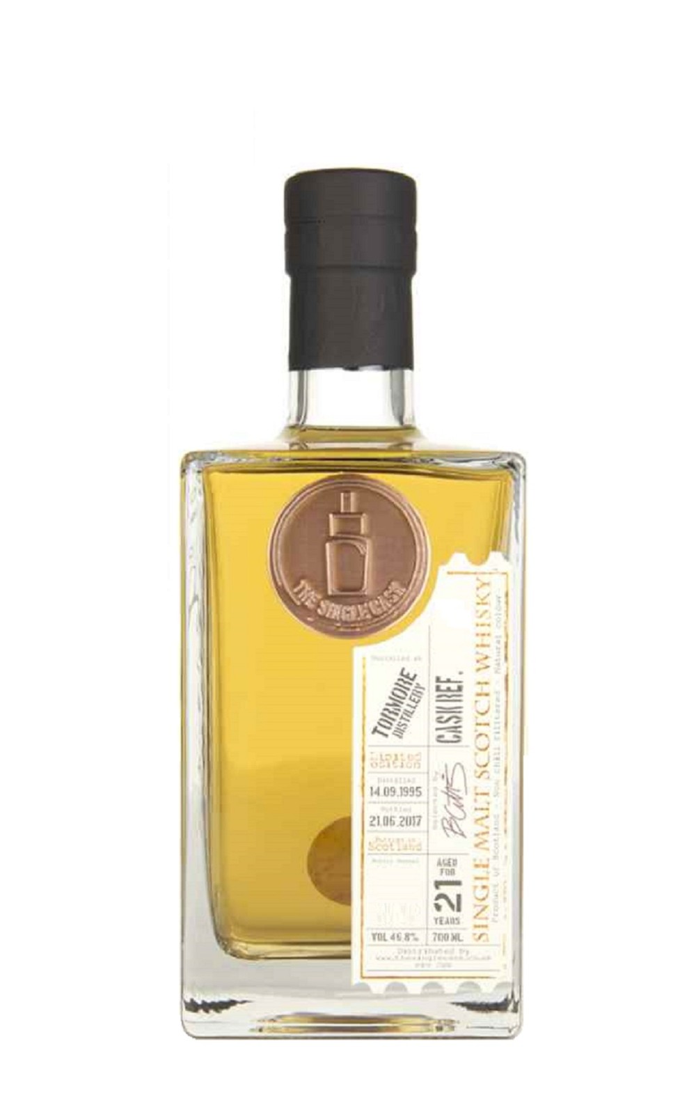 The Single Cask 1995 Tormore Aged 21 Years Single Malt Scotch Whisky 單桶系列 托摩爾 1995 21年 單一麥芽蘇格蘭威士忌