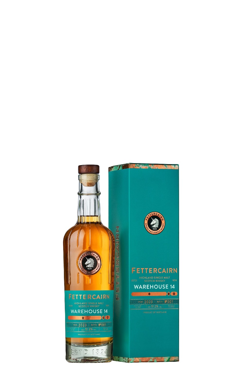 Fettercairn Distillery Warehouse 14 Batch 1 Single Malt Scotch Whisky 費特肯蒸餾廠 十四號密藏系列 第1批次 單一麥芽蘇格蘭威士忌