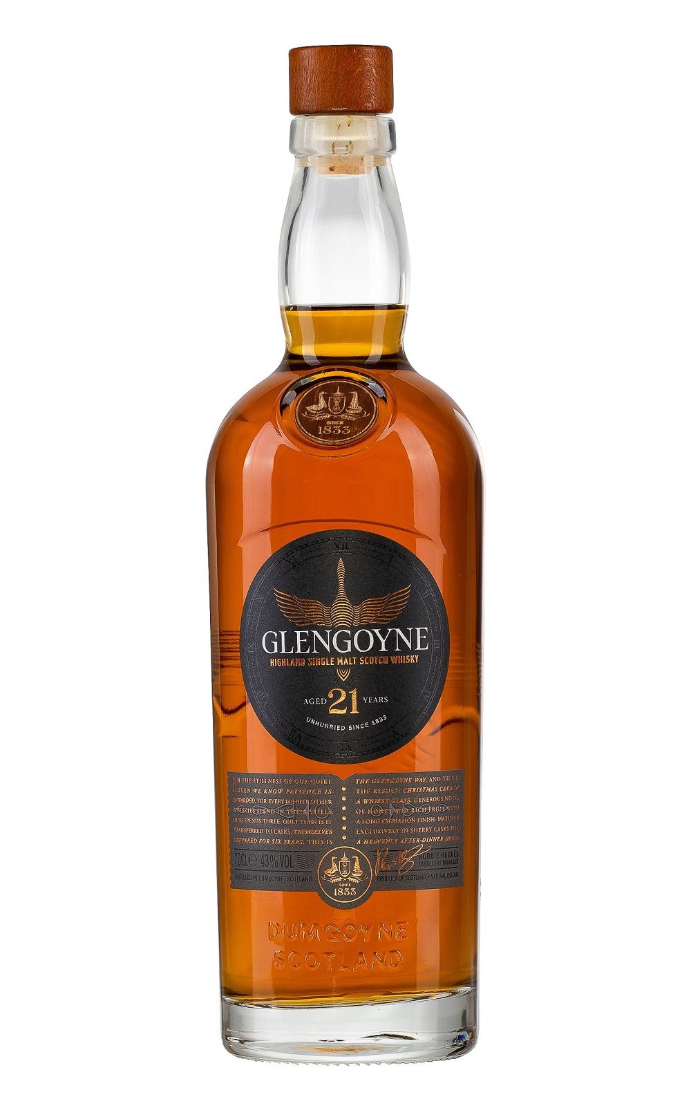 Glengoyne Distillery Aged 21 Years Highland Single Malt Scotch Whisky 格蘭哥尼 21年單一麥芽蘇格蘭威士忌