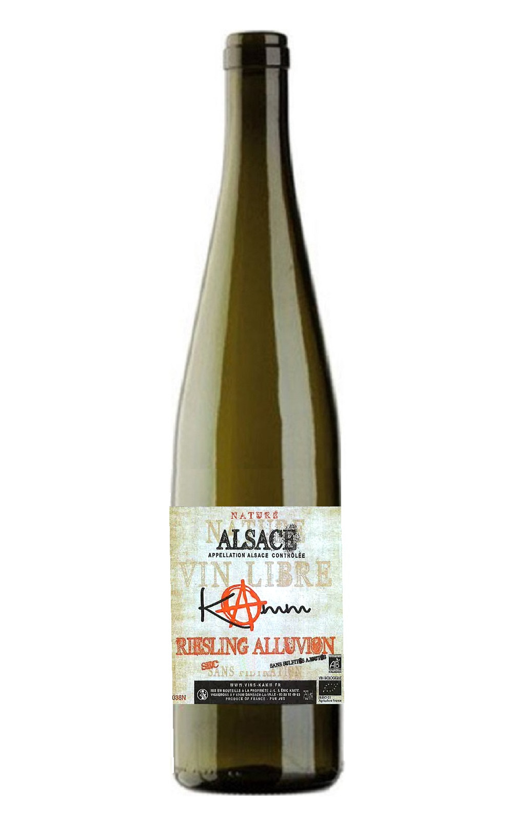 Domaine Kamm Alluvion Riesling Sec 2018 卡畝酒莊 沖積地 麗絲玲不甜白酒