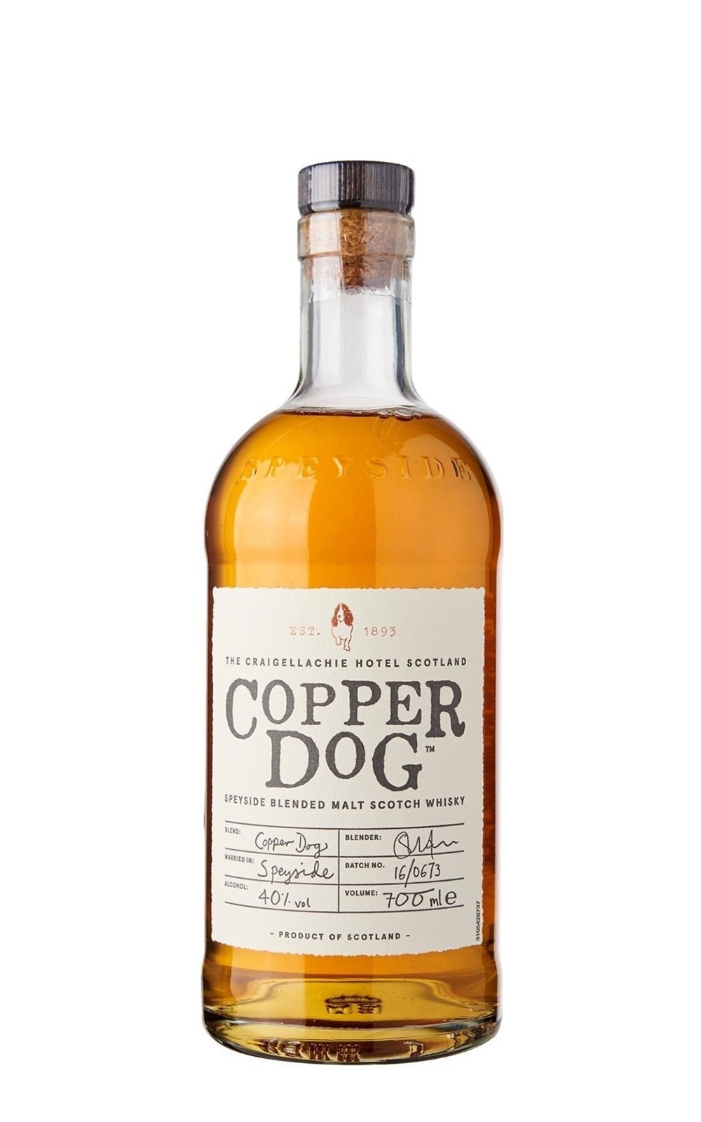 Copper Dog Whisky Speyside Blended Malt Scotch Whisky 酷狗威士忌 調和麥芽蘇格蘭威士忌