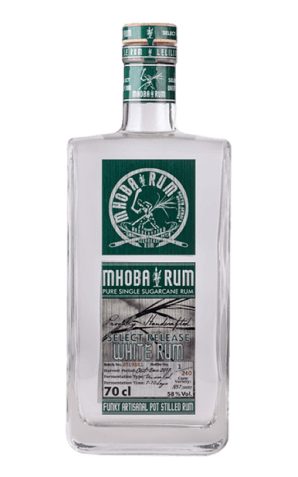 Mhoba Rum Select Release White Rum 馬歐巴蘭姆酒 白蘭姆酒