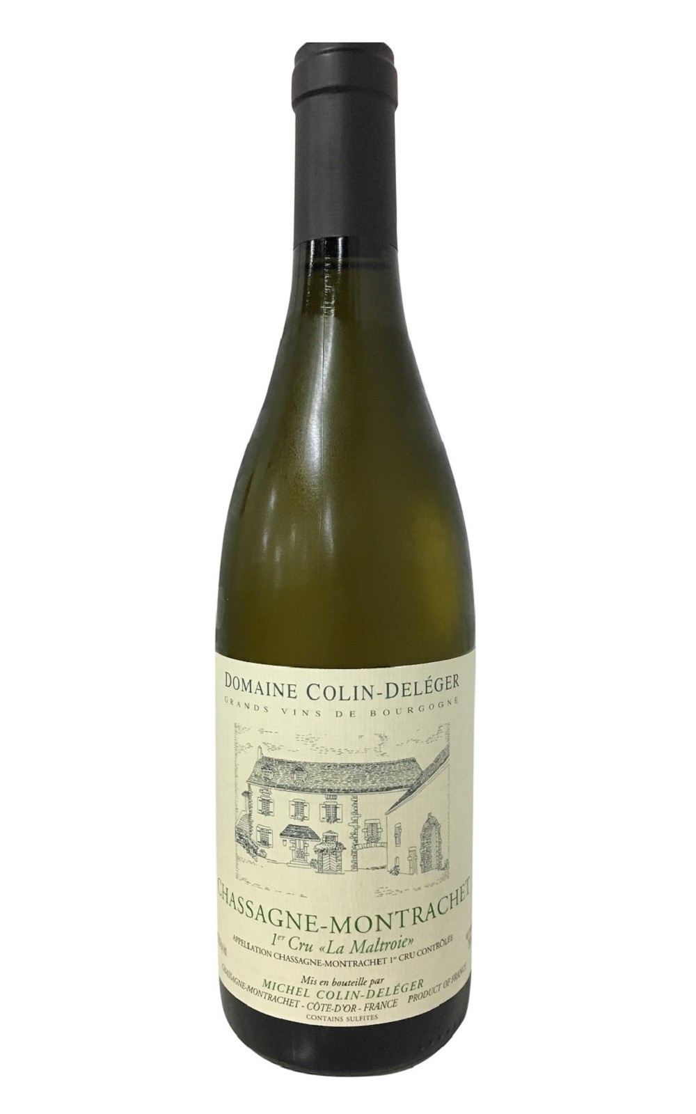 Michel Colin Deleger Chassagne Montrachet 1er Cru La Maltroie Blanc 1995 柯蘭 岱杰酒莊 夏山蒙哈榭 馬圖瓦 一級園白酒