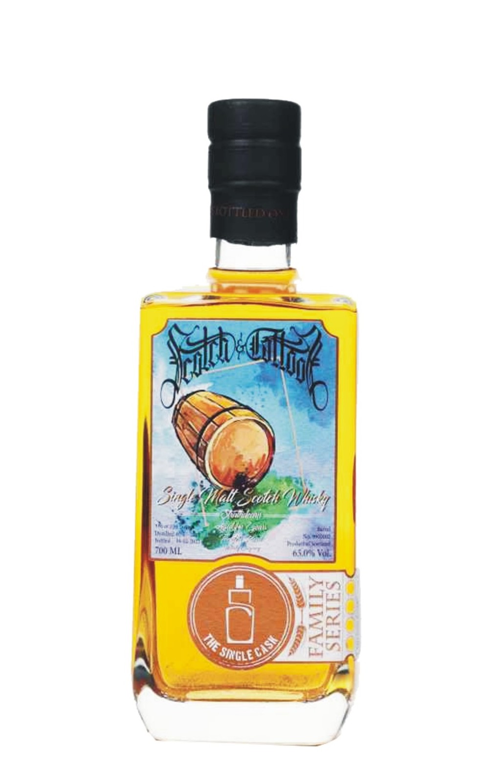 The Single Cask Strathdearn Tomatin 2014 Aged 7 Years Single Malt Scotch Whisky 單桶系列 湯瑪町 2014 7年單一麥芽蘇格蘭威士忌