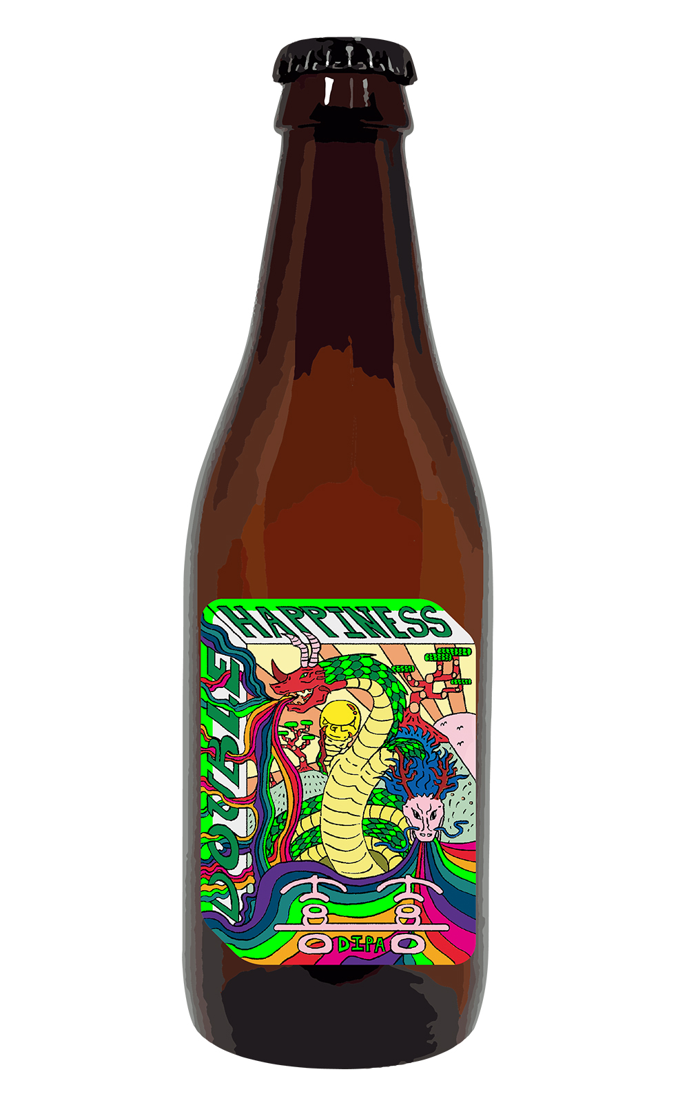 UGLY HALF BEER Double Happiness DIPA 酉鬼啤酒 雙喜 DIPA