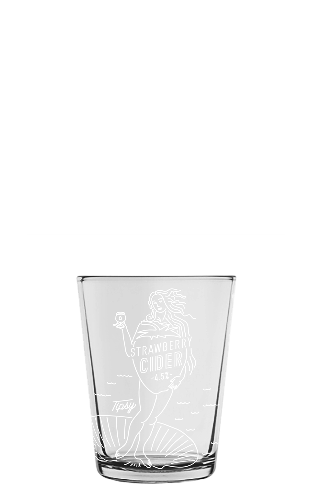 臺虎精釀原廠贈品 莓納斯的誕生 限量杯