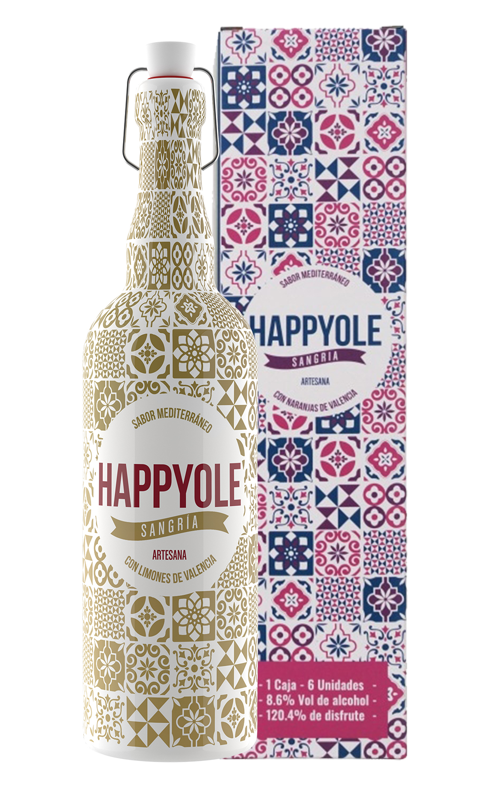 Happy Ole Happy Ole Sangria Blanca with box NV 快樂歐莉 桑格莉亞水果白酒 單入禮盒