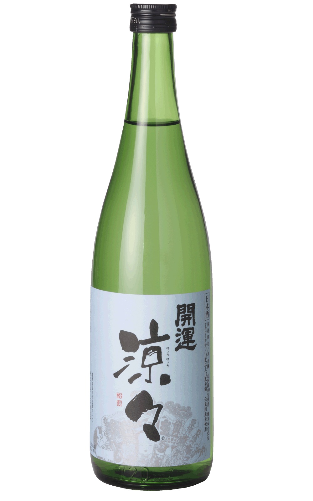 Doi Brewery Cooperation 開運 涼々 純米酒 土井酒造場 開運 涼涼 夏限定純米酒