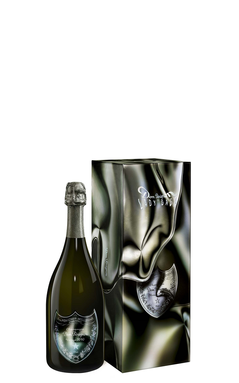 Dom Perignon Lady Gaga Vintage Brut Gift Box 2010 香檳王 女神卡卡 年份不甜香檳 禮盒