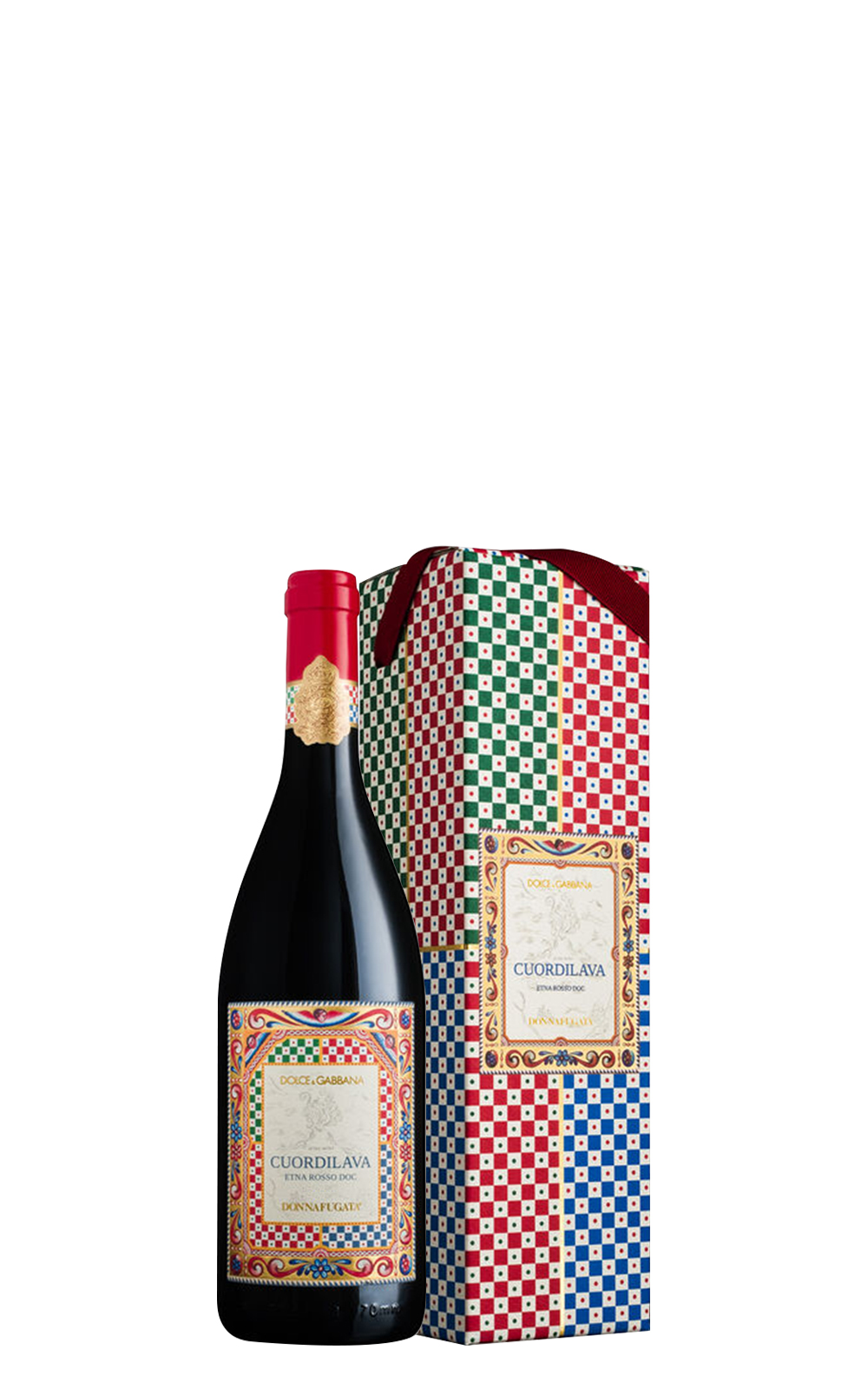 Donnafugata Dolce Gabbana and Donnafugata Cuordilava Etna Rosso 2017 多娜佳塔酒莊 杜嘉班納聯名系列 熔岩之心 埃特納火山紅酒