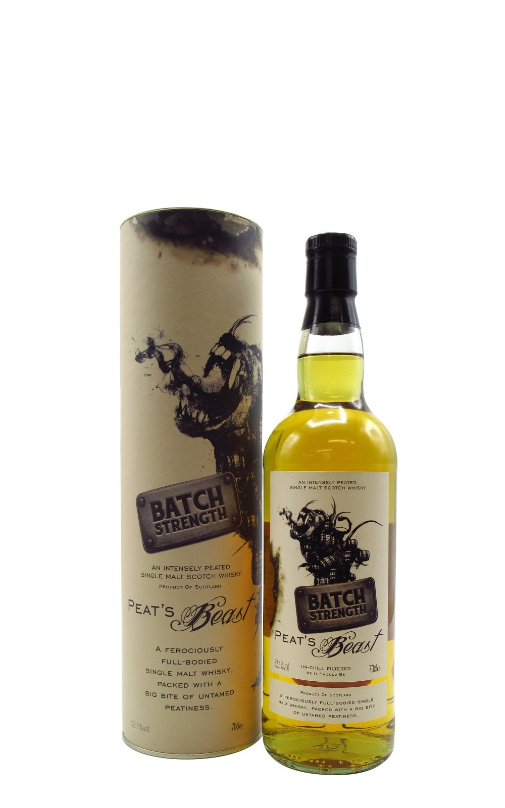 Peat s Beast Batch Strength Single Malt Scotch Whisky 泥煤怪獸 批次強度原酒 單一麥芽蘇格蘭威士忌