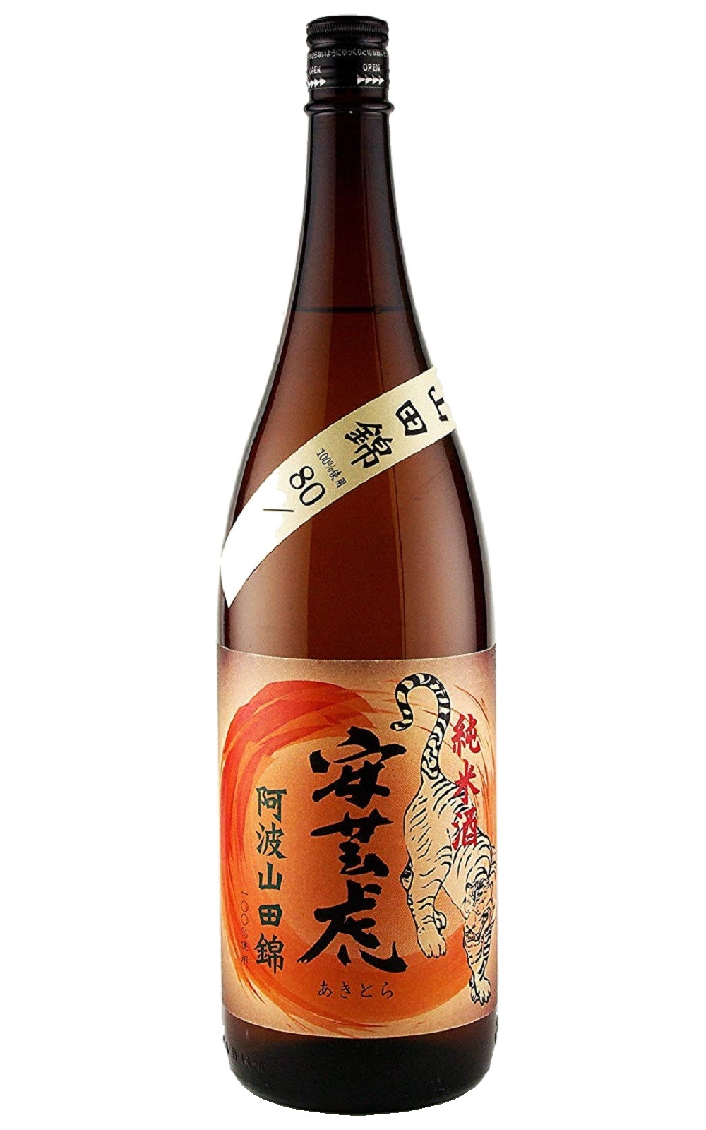 有光酒造場 安芸虎 山田錦80 純米酒 有光酒造 安藝虎 山田錦80 純米酒