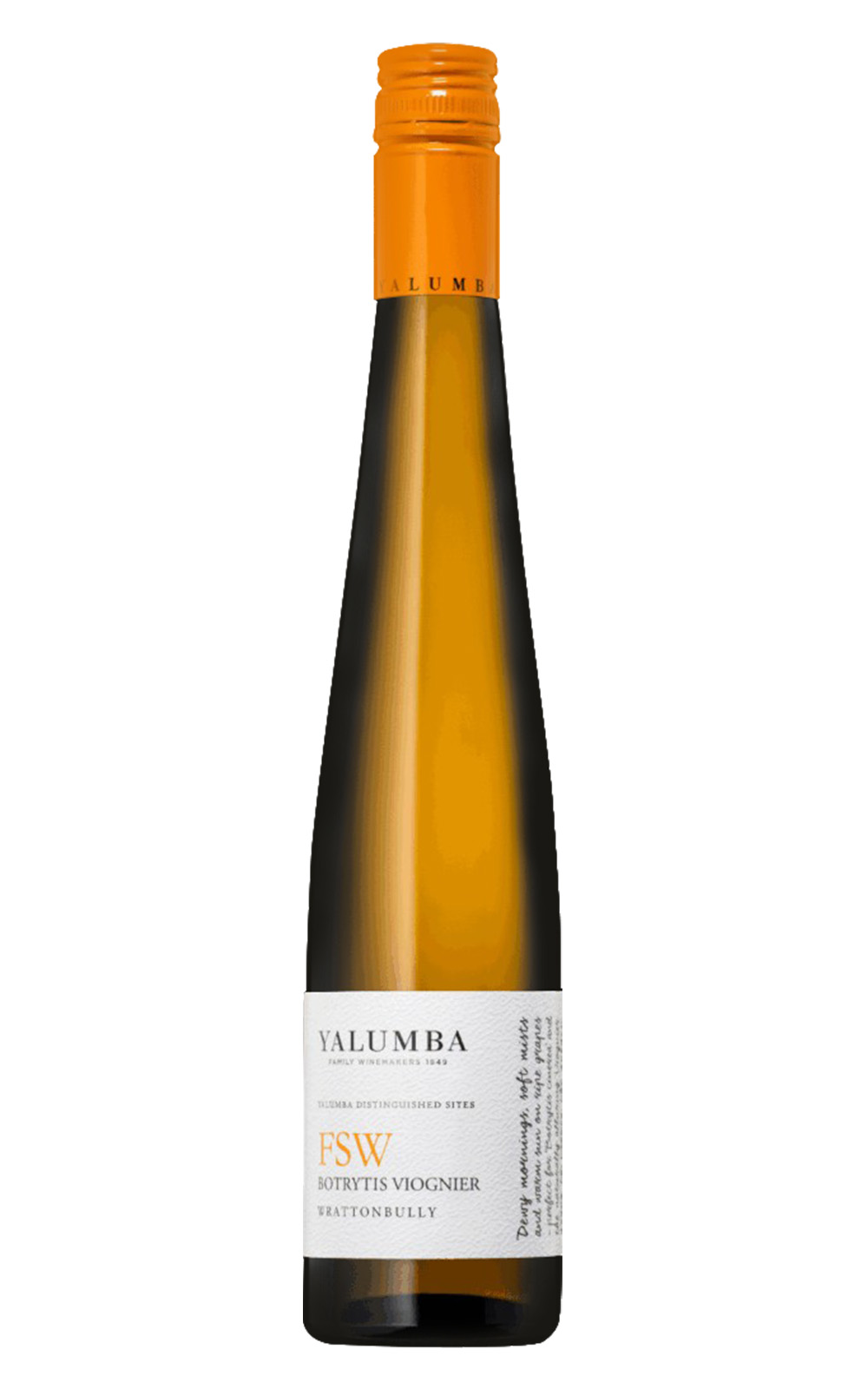 Yalumba FSW Botrytis Viognier 2020 雅倫布酒莊 FSW 維歐尼耶貴腐甜白酒