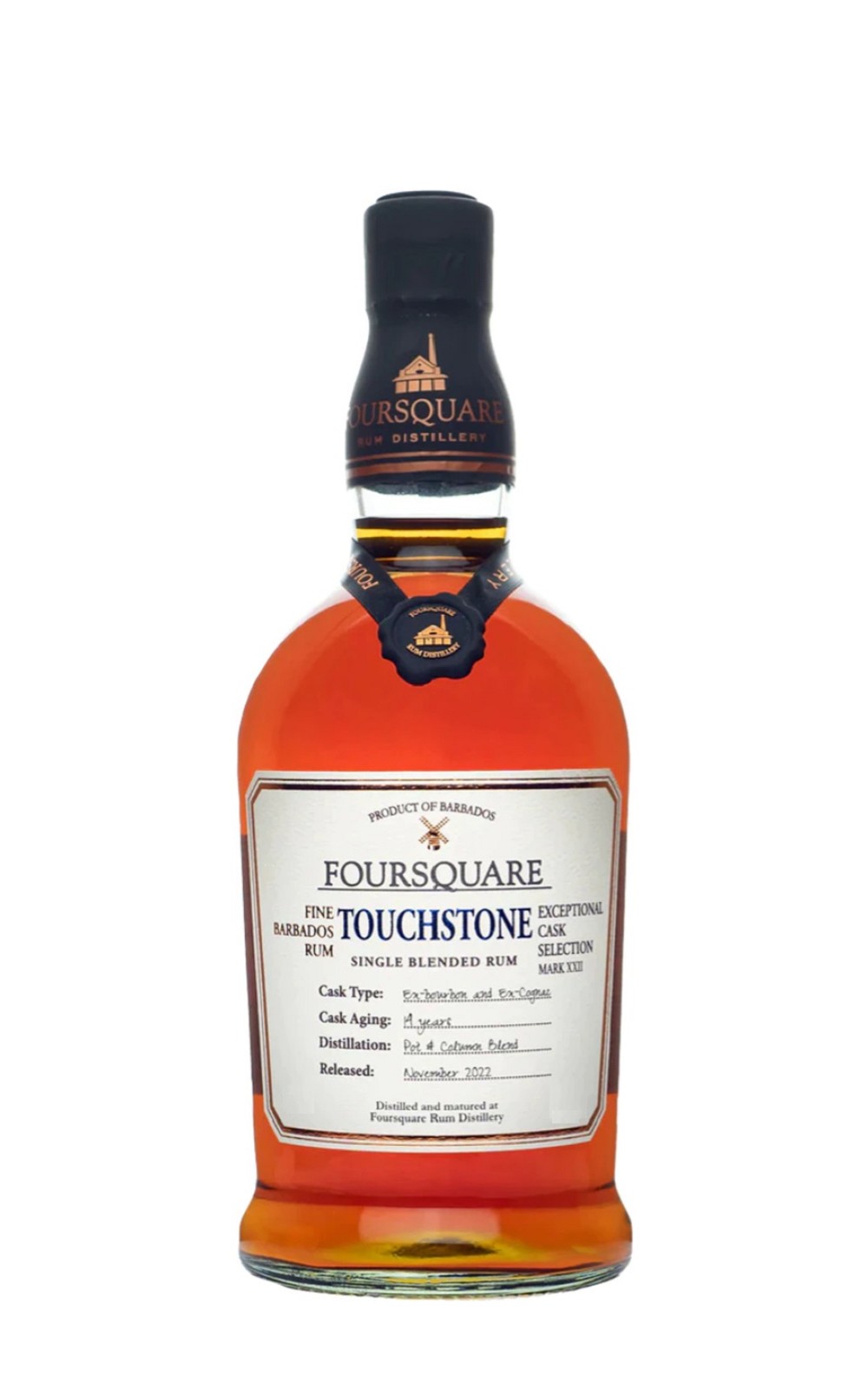 Foursquare Rum Distillery Exceptional Cask Series Mark XXII Touchstone 14 Years Single Blended Rum 四方蘭姆酒蒸餾廠 四方珍藏系列 22號 試金石 14年蘭姆酒