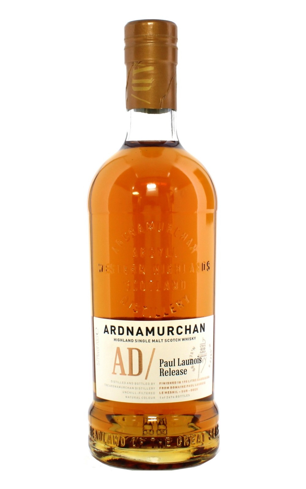 Ardnamurchan Distillery Paul Launois Highland Single Malt Scotch Whisky 艾德麥康蒸餾廠 保羅洛瓦香檳基酒桶過桶 單一麥芽蘇格蘭威士忌