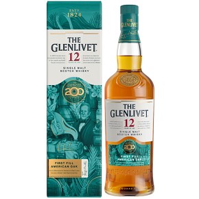 The Glenlivet-12 Years of Age Single Malt Scotch Whisky ( 200 Year Anniversary Edition)