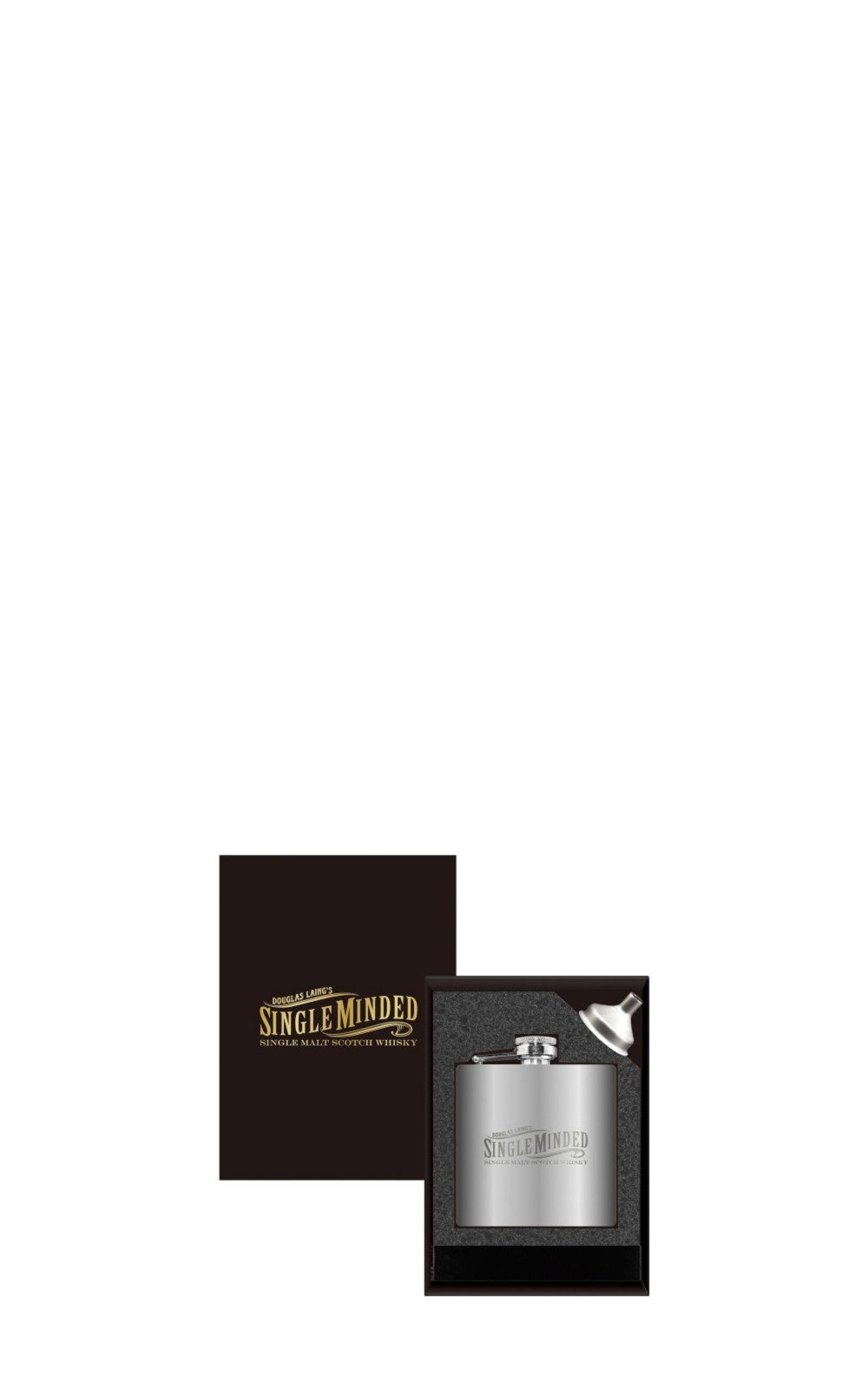 Douglas Laing Co贈品 Single Minded Hip Flask 道格拉斯 蘭恩贈品 極致系列隨身酒壺
