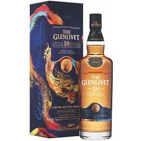 The Glenlivet-18 Year of Age Single Malt Scotch Whisky (2024 Dragon Limited Edition)