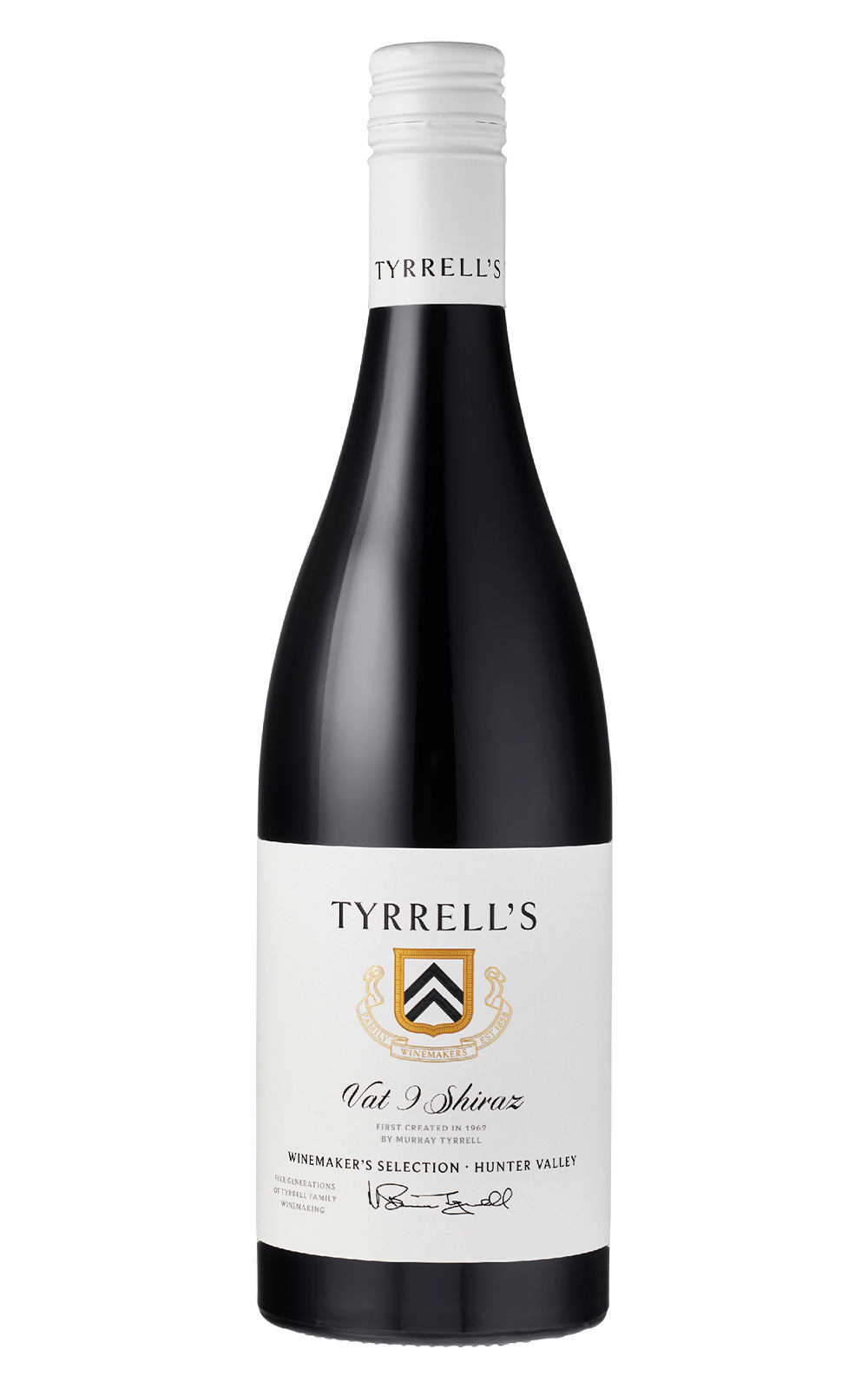 Tyrrell s Wine Winemaker s Selection Vat 9 Hunter Valley Shiraz 2019 泰芮爾酒莊 釀酒師精選系列 9號桶 獵人谷 希哈紅酒